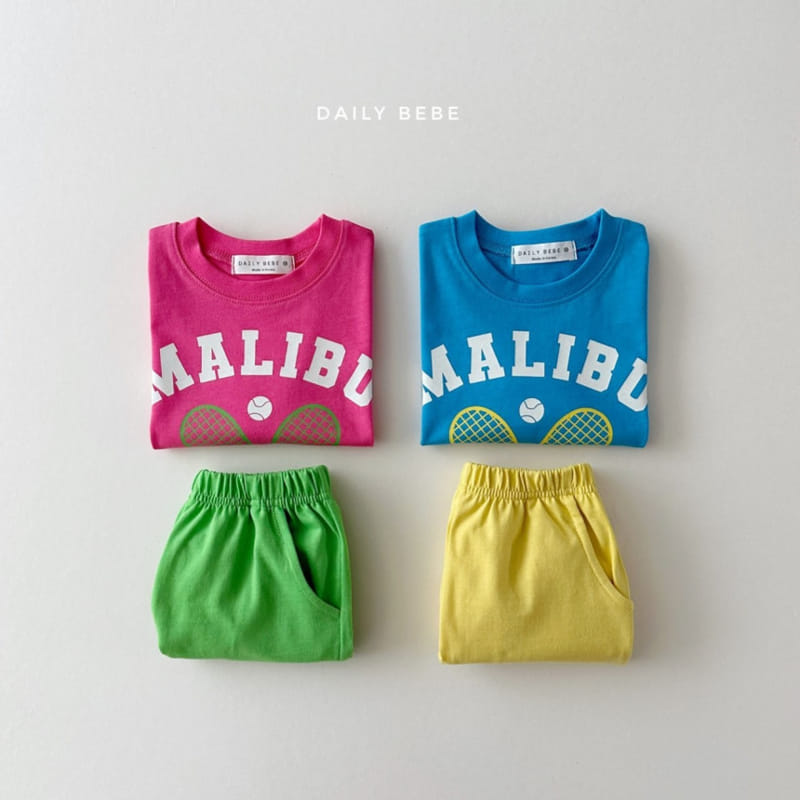 Daily Bebe - Korean Children Fashion - #fashionkids - Malibu Top Bottom Set