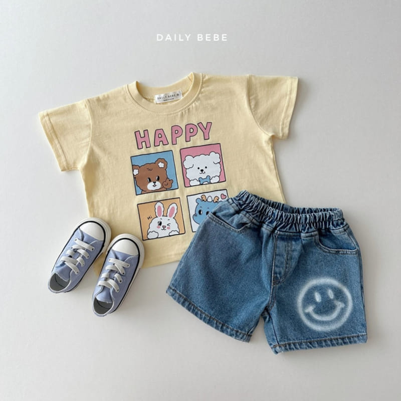 Daily Bebe - Korean Children Fashion - #kidsshorts - Summer Denim Shorts - 8