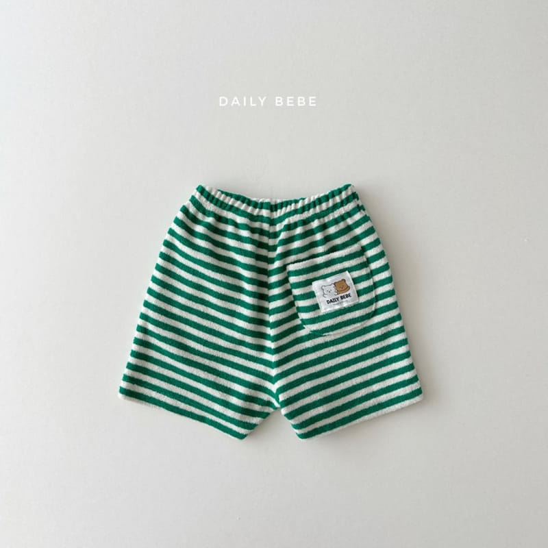 Daily Bebe - Korean Children Fashion - #kidsstore - ST Terry Shorts - 3