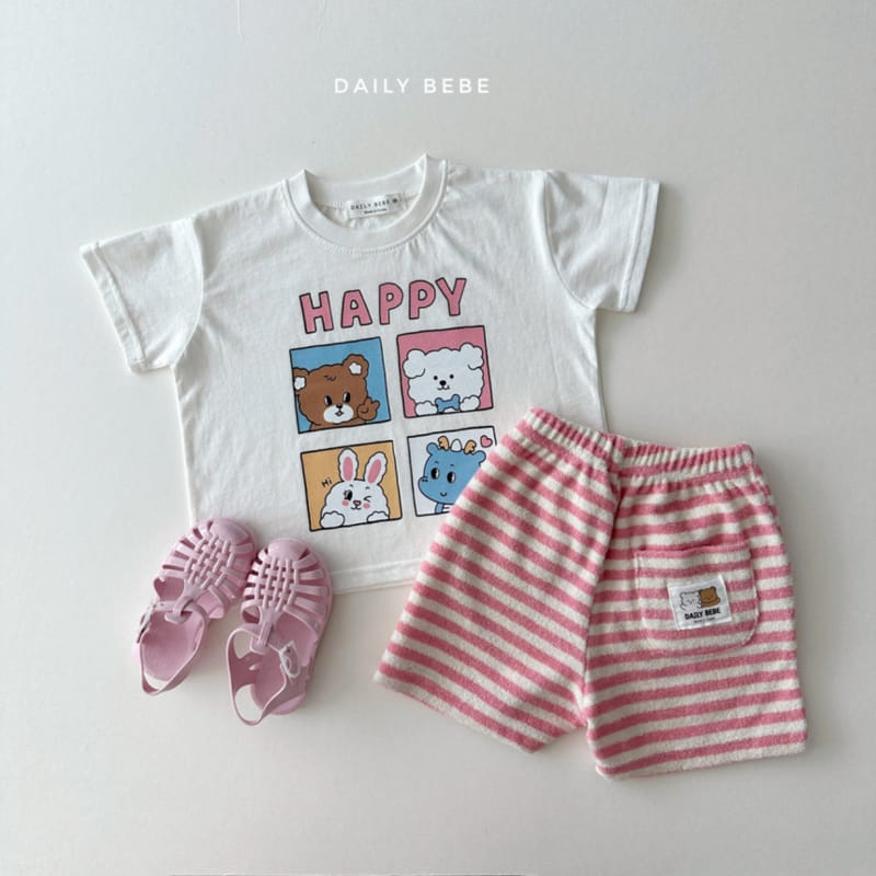 Daily Bebe - Korean Children Fashion - #kidsstore - 4 Cuts Tee - 10