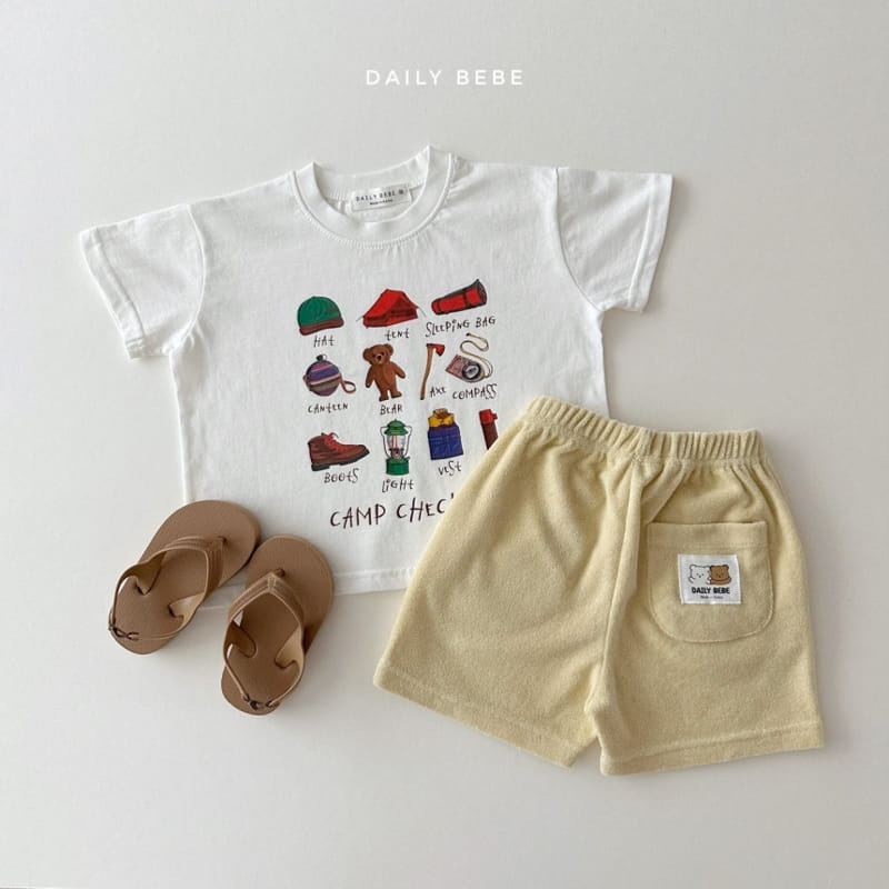 Daily Bebe - Korean Children Fashion - #kidzfashiontrend - Camping Tee - 6