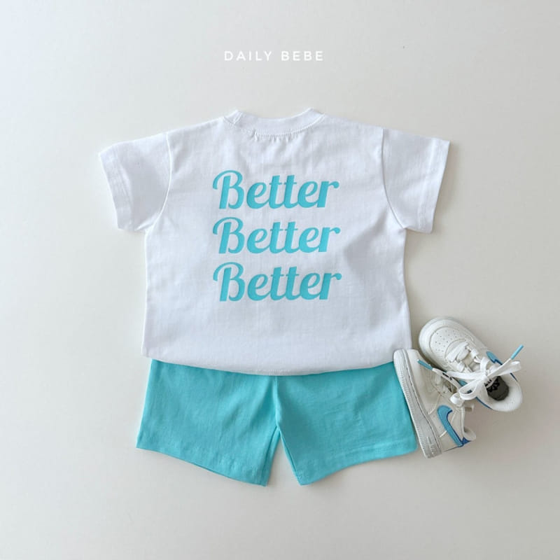 Daily Bebe - Korean Children Fashion - #kidzfashiontrend - Butter Top Bottom Set - 3