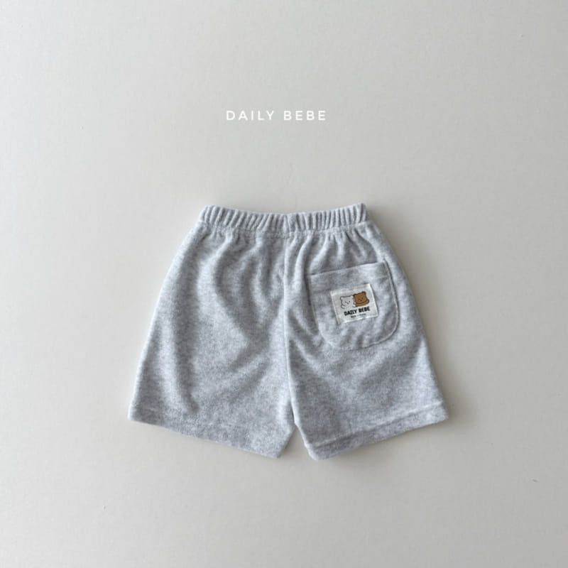 Daily Bebe - Korean Children Fashion - #magicofchildhood - Muzi Terry Shorts - 6