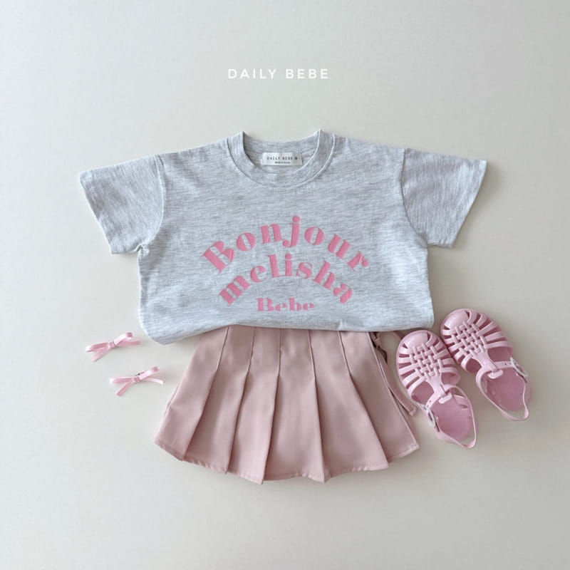 Daily Bebe - Korean Children Fashion - #magicofchildhood - Bonjour Tee - 10