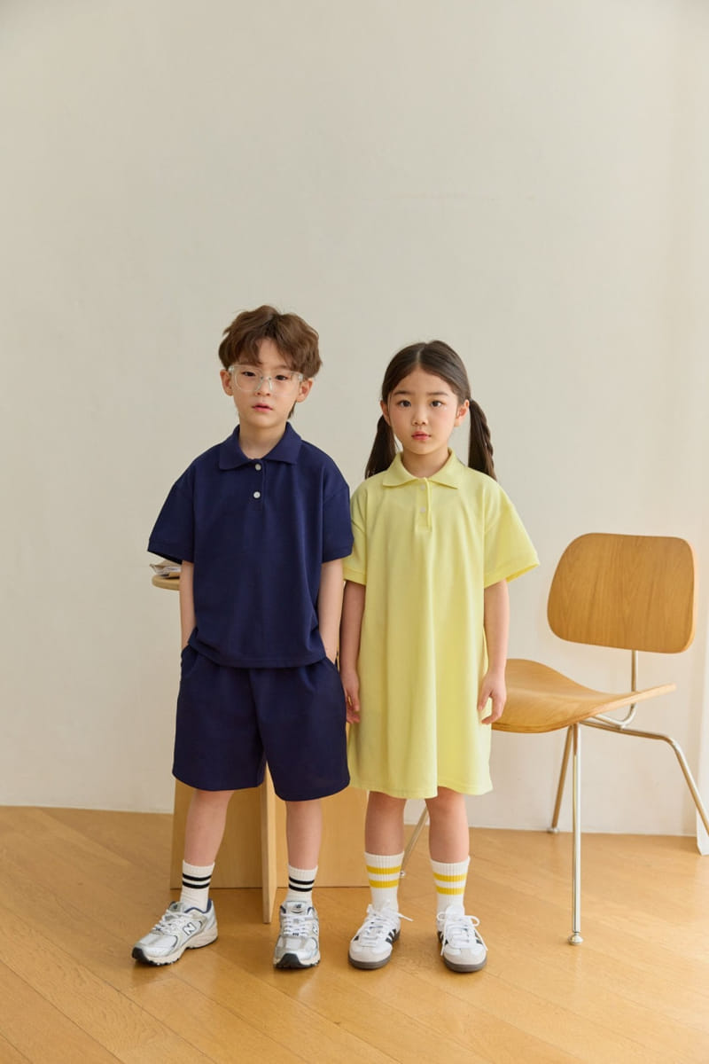 Daily Bebe - Korean Children Fashion - #magicofchildhood - PK Top Bottom Set - 8