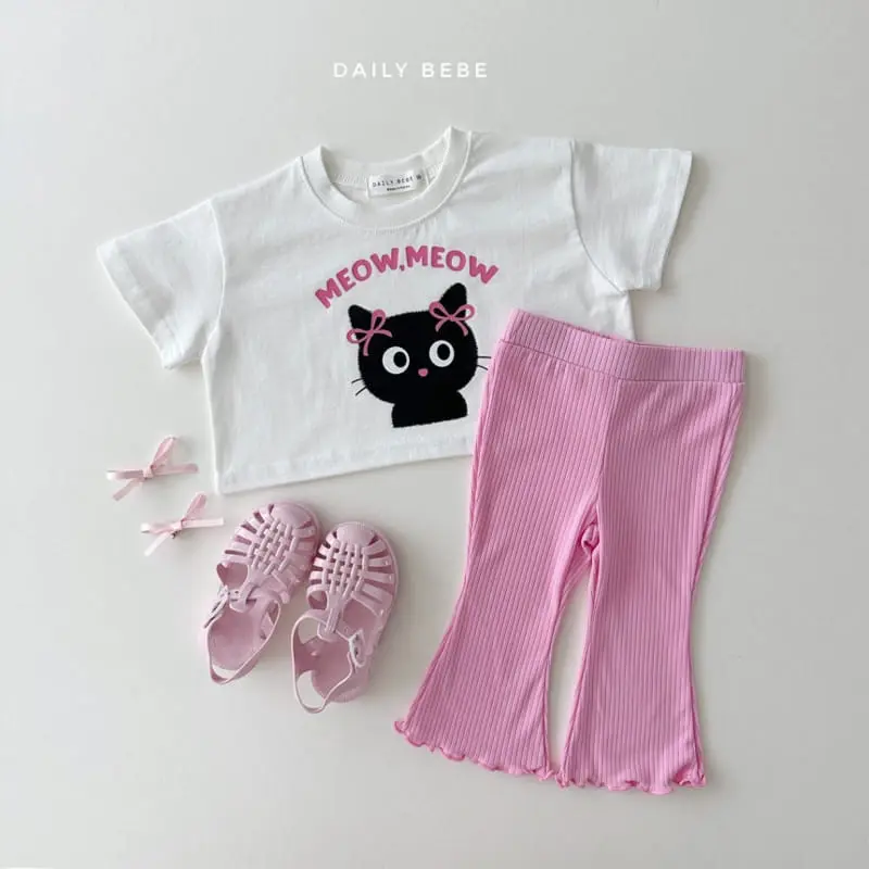 Daily Bebe - Korean Children Fashion - #minifashionista - Boots Cut Cropped Shorts - 10