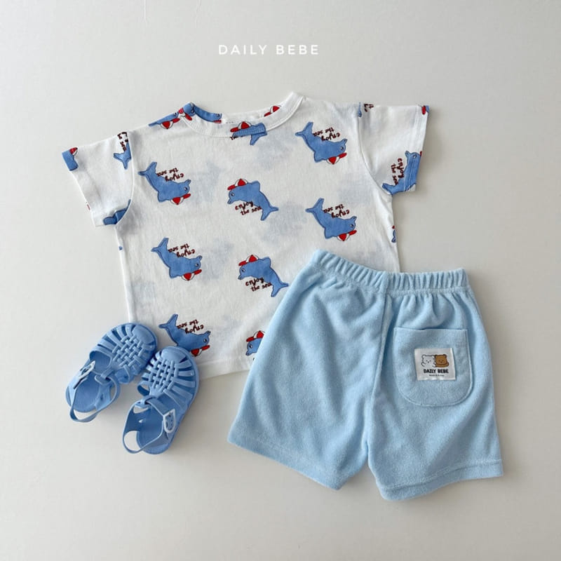 Daily Bebe - Korean Children Fashion - #minifashionista - Muzi Terry Shorts - 7