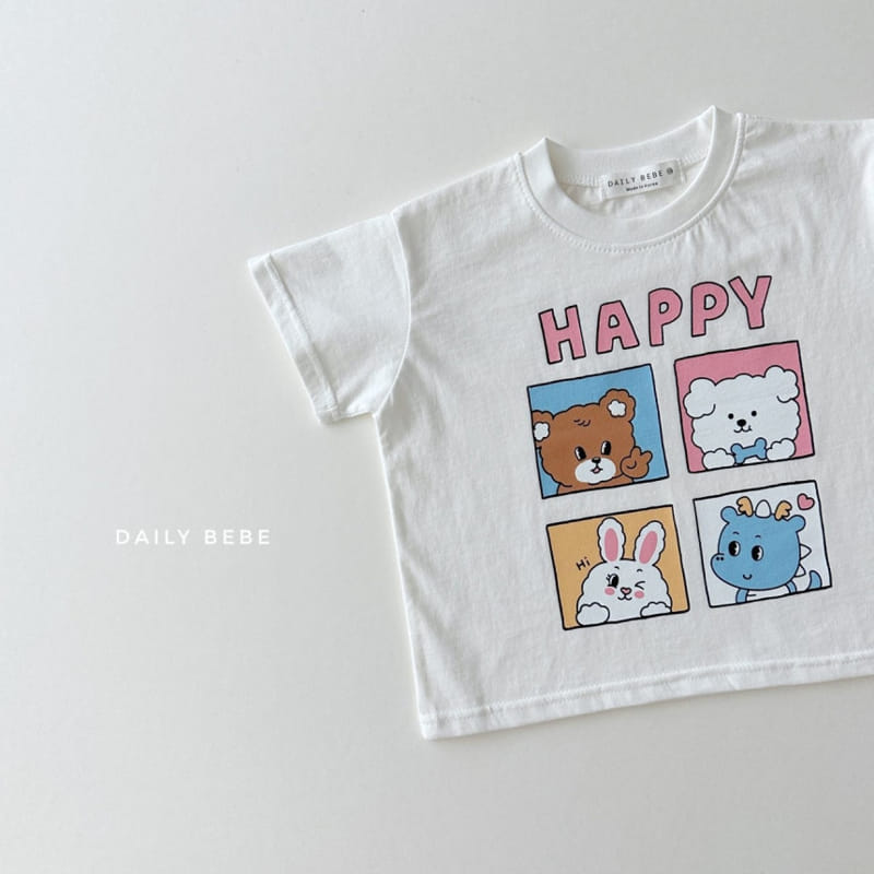 Daily Bebe - Korean Children Fashion - #prettylittlegirls - 4 Cuts Tee - 2