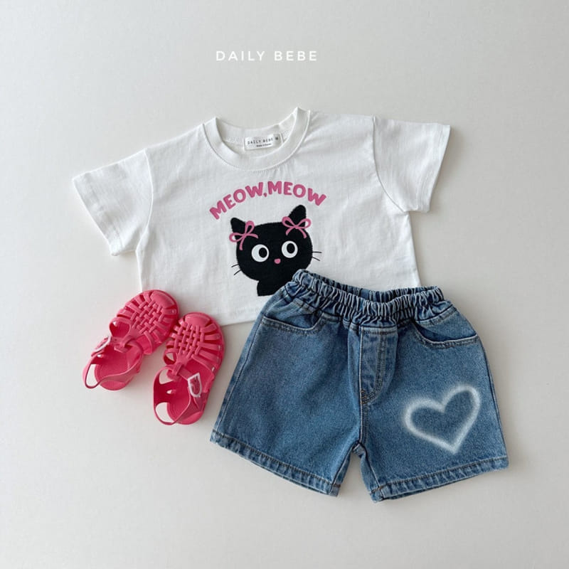 Daily Bebe - Korean Children Fashion - #stylishchildhood - Cat Crop Top  - 9