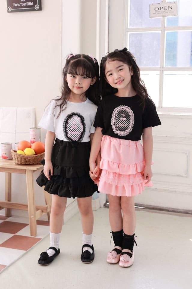 Dalla - Korean Children Fashion - #stylishchildhood - Romantic Kan Kan Skirt - 4