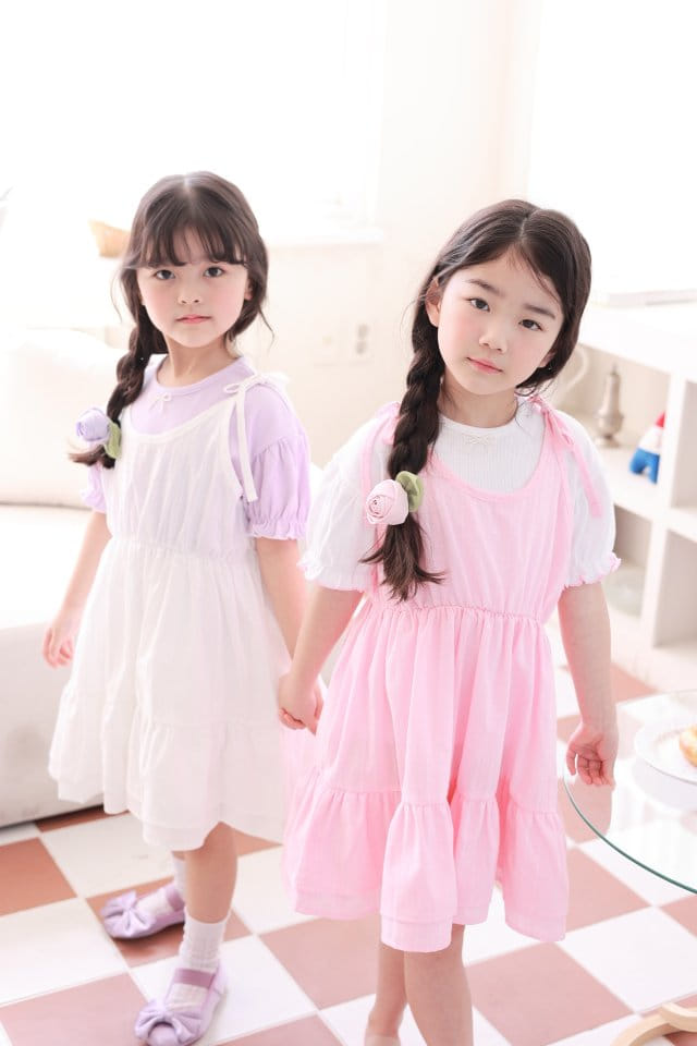 Dalla - Korean Children Fashion - #childofig - Pearl Rib Tee - 2