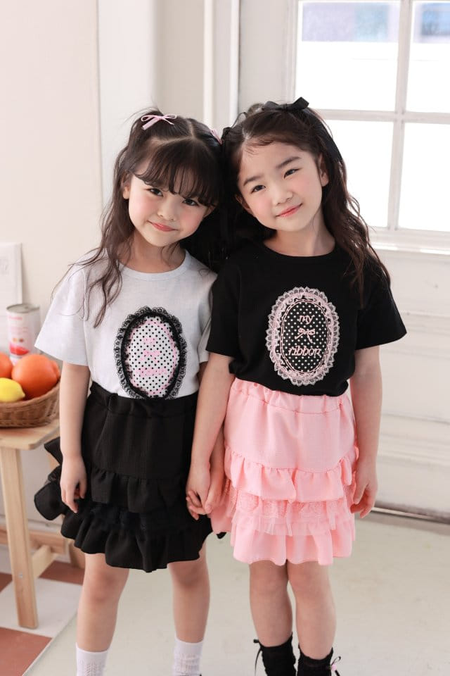 Dalla - Korean Children Fashion - #childrensboutique - Romantic Kan Kan Skirt - 5