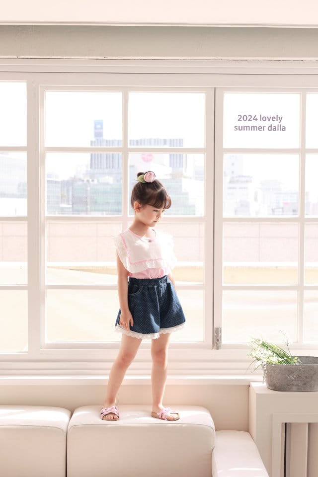 Dalla - Korean Children Fashion - #designkidswear - Square Rose Tee - 3