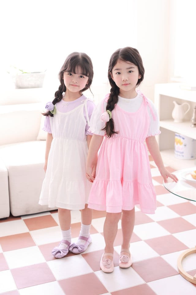 Dalla - Korean Children Fashion - #kidsstore - Cotton Candy One-Piece - 2