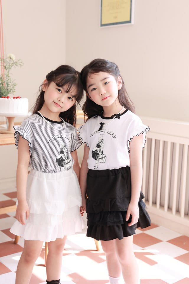 Dalla - Korean Children Fashion - #kidsstore - Girl Tee - 2