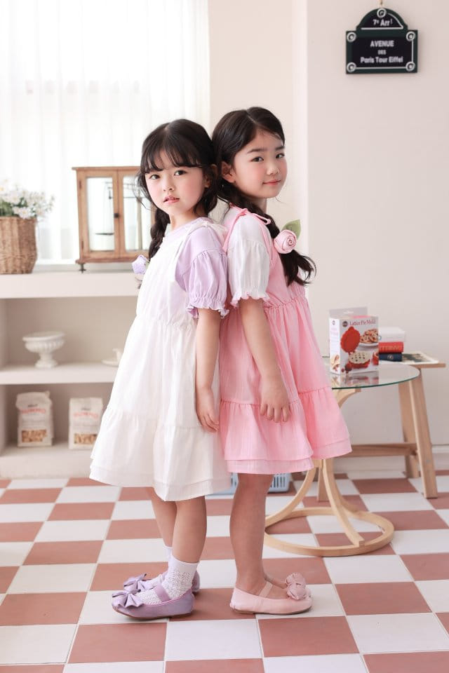 Dalla - Korean Children Fashion - #littlefashionista - Cotton Candy One-Piece - 5