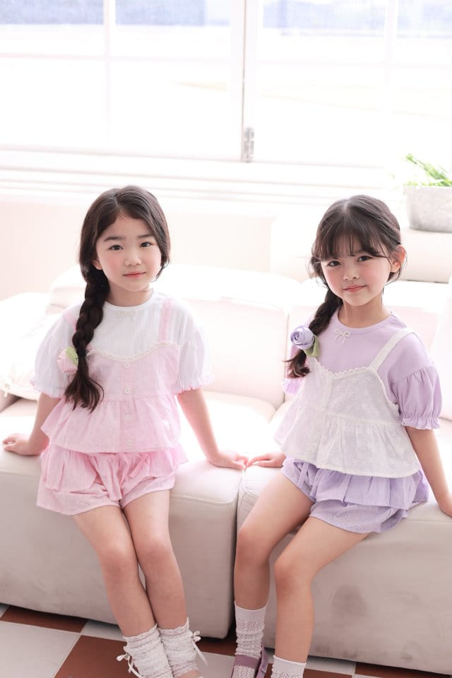 Dalla - Korean Children Fashion - #littlefashionista - Pearl Rib Tee - 11