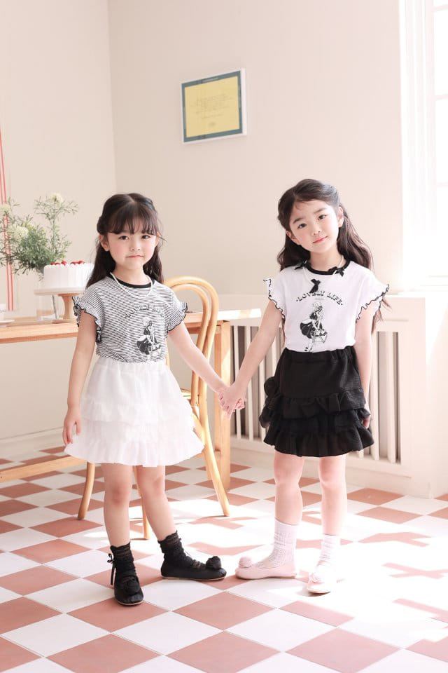 Dalla - Korean Children Fashion - #littlefashionista - Girl Tee - 5