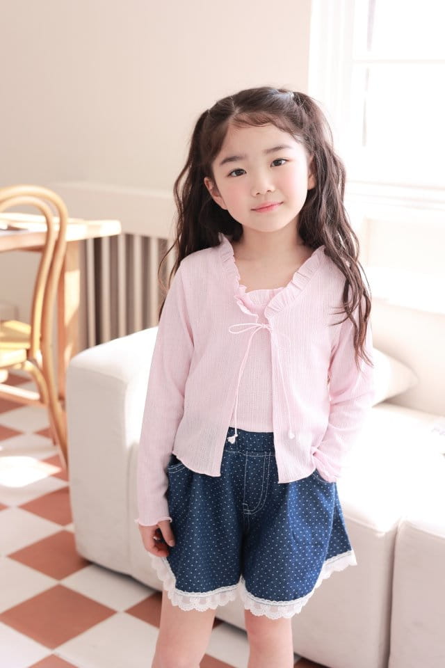 Dalla - Korean Children Fashion - #littlefashionista - Knit Cardigan Set