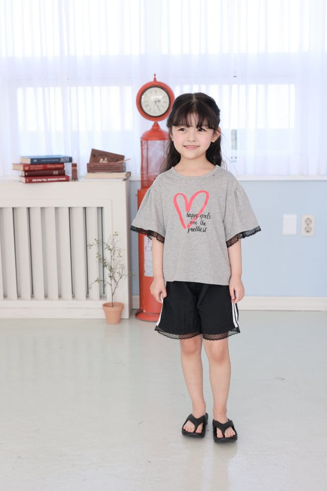 Dalla - Korean Children Fashion - #prettylittlegirls - Love Me Lace Tee - 11