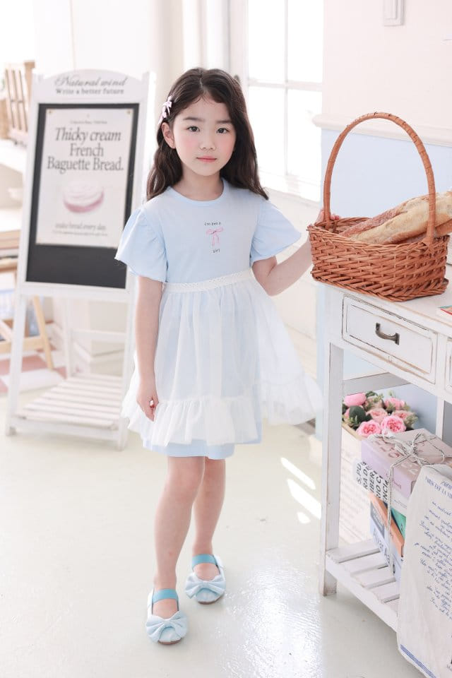 Dalla - Korean Children Fashion - #toddlerclothing - Cotton Candy Apron - 4