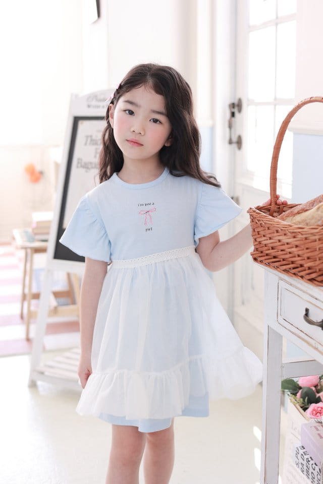 Dalla - Korean Children Fashion - #todddlerfashion - Cotton Candy Apron - 2