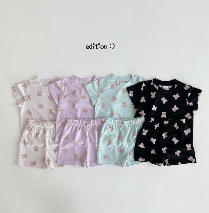 Edition - Korean Children Fashion - #kidsshorts - Mesh Mini Bear Easy Wear  - 2