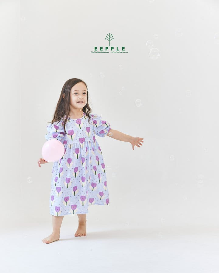 Eepple - Korean Children Fashion - #Kfashion4kids - Anpang Puff One-Piece - 10