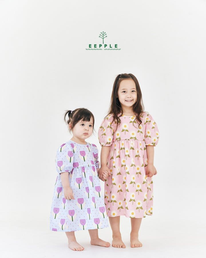 Eepple - Korean Children Fashion - #childofig - Anpang Puff One-Piece - 2