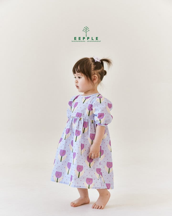 Eepple - Korean Children Fashion - #childrensboutique - Anpang Puff One-Piece - 3