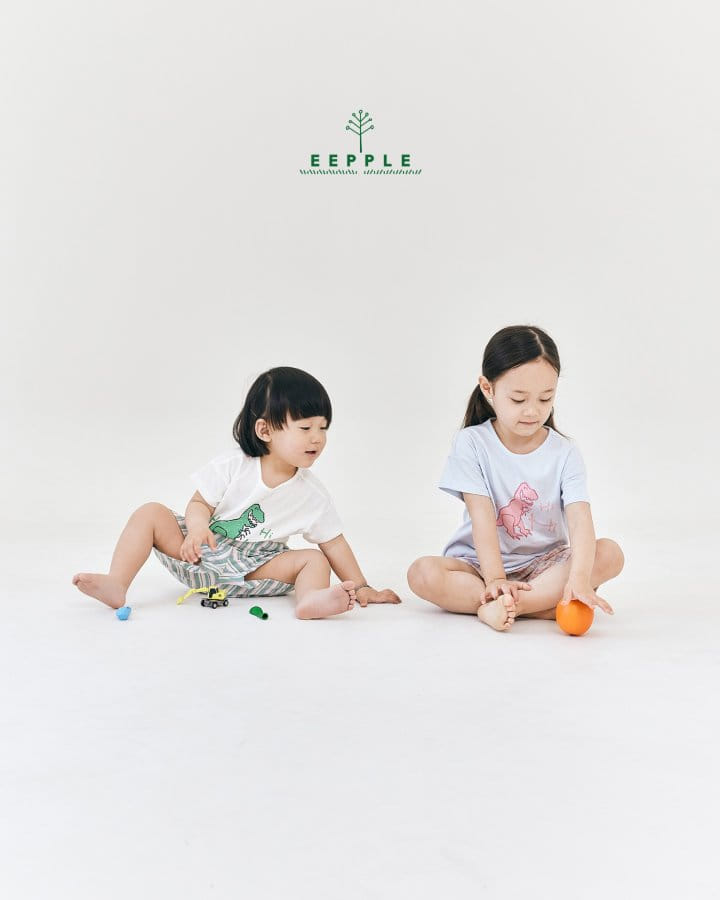 Eepple - Korean Children Fashion - #discoveringself - Dino Tee - 3