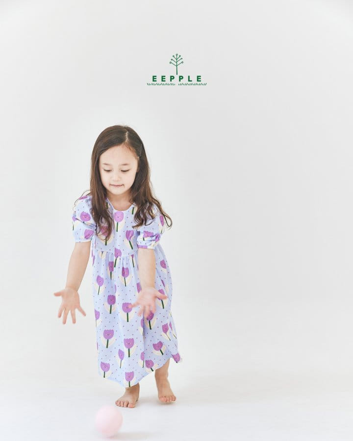 Eepple - Korean Children Fashion - #discoveringself - Anpang Puff One-Piece - 5