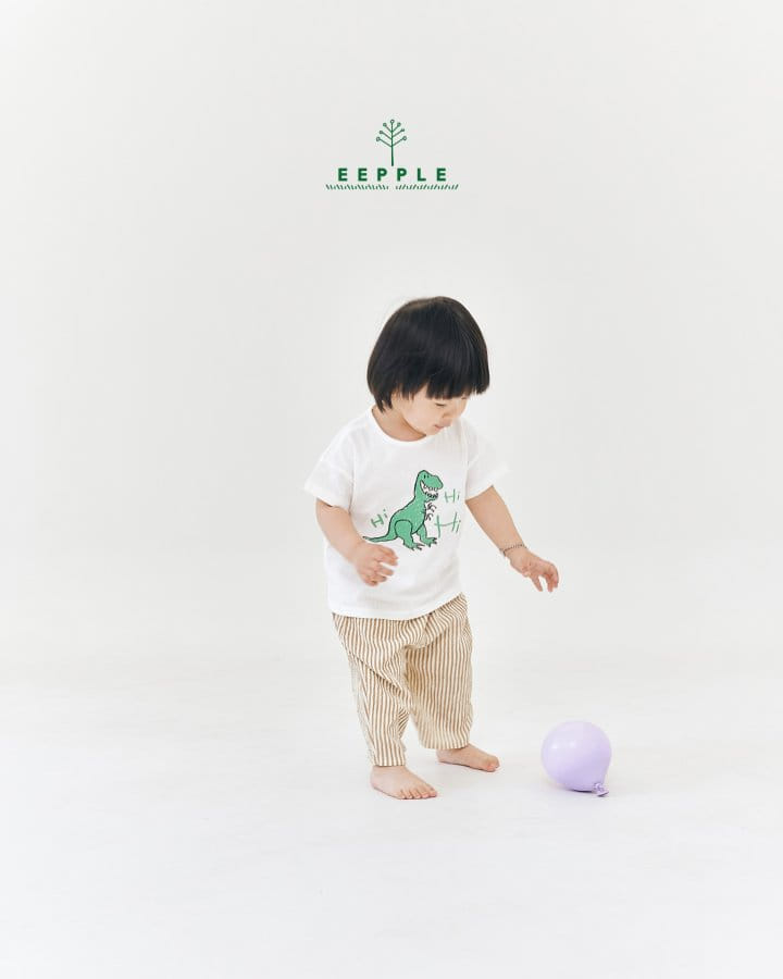 Eepple - Korean Children Fashion - #kidsshorts - Dino Tee - 5