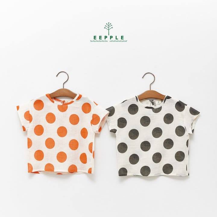 Eepple - Korean Children Fashion - #kidsshorts - Dot Shirt