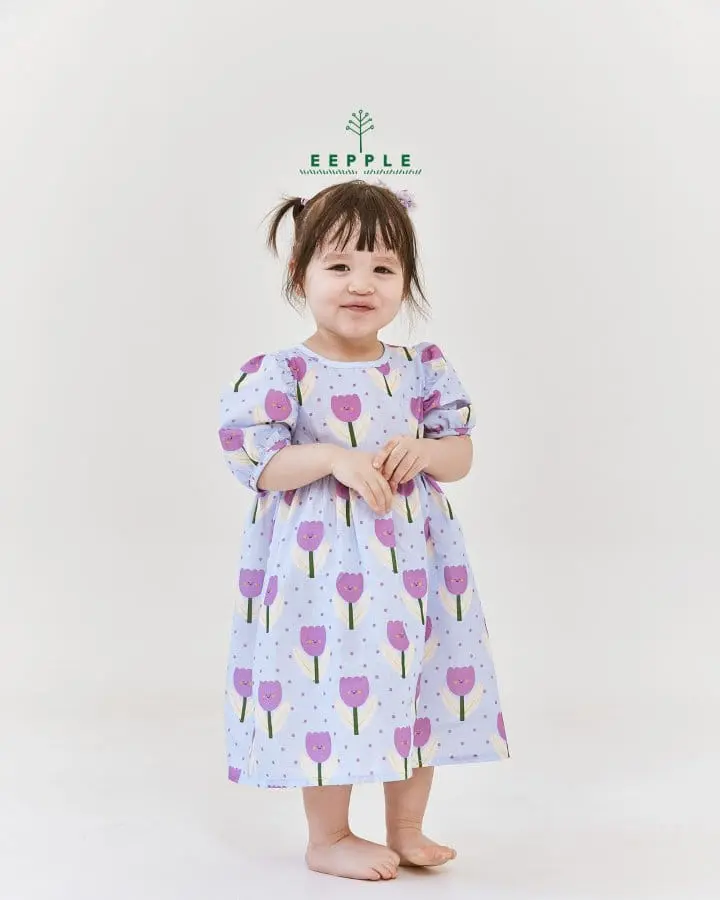 Eepple - Korean Children Fashion - #kidsshorts - Anpang Puff One-Piece - 7