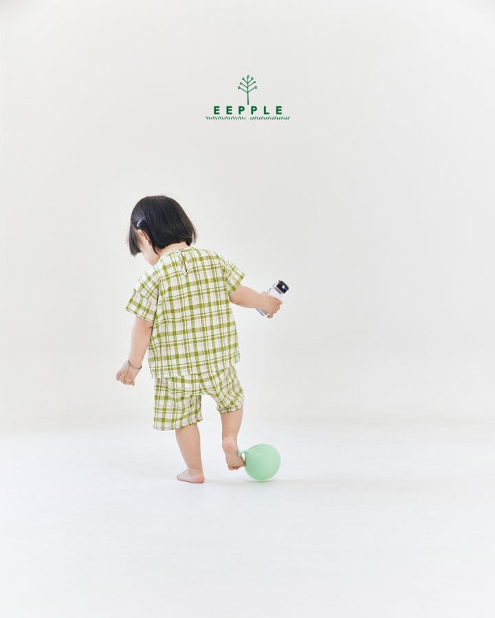 Eepple - Korean Children Fashion - #kidsshorts - Sop Check Pants - 5