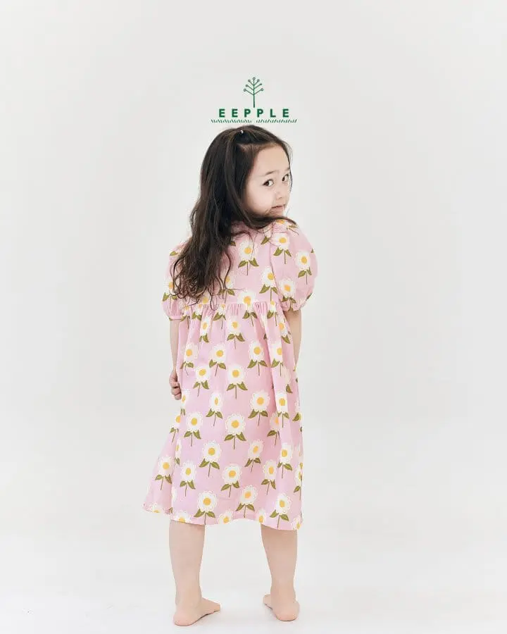 Eepple - Korean Children Fashion - #kidzfashiontrend - Anpang Puff One-Piece - 9