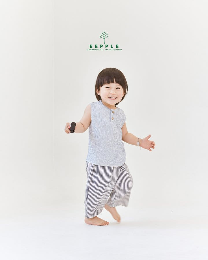 Eepple - Korean Children Fashion - #magicofchildhood - Sio Button Sleeveless Tee - 9