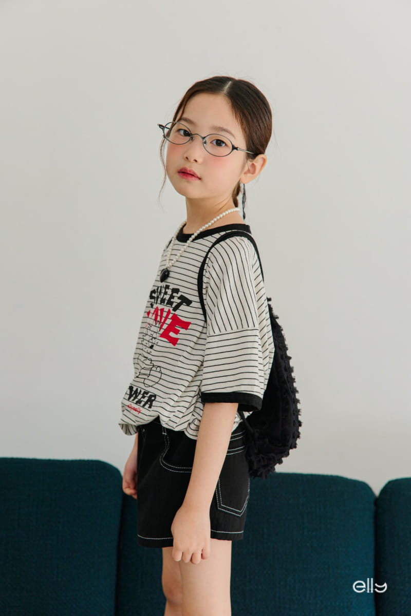 Ellymolly - Korean Children Fashion - #Kfashion4kids - Sweet ST Color Tee - 10