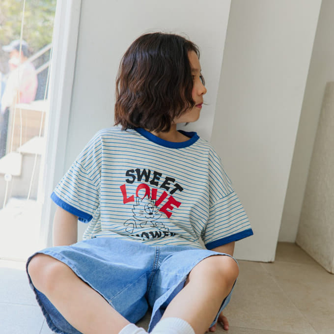 Ellymolly - Korean Children Fashion - #childofig - Sweet ST Color Tee