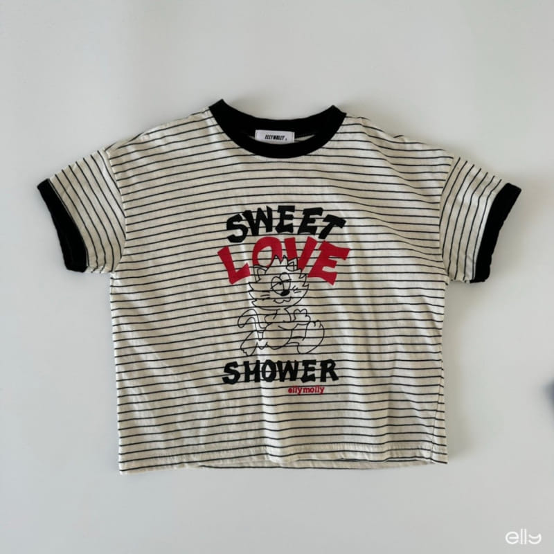 Ellymolly - Korean Children Fashion - #childrensboutique - Sweet ST Color Tee - 3