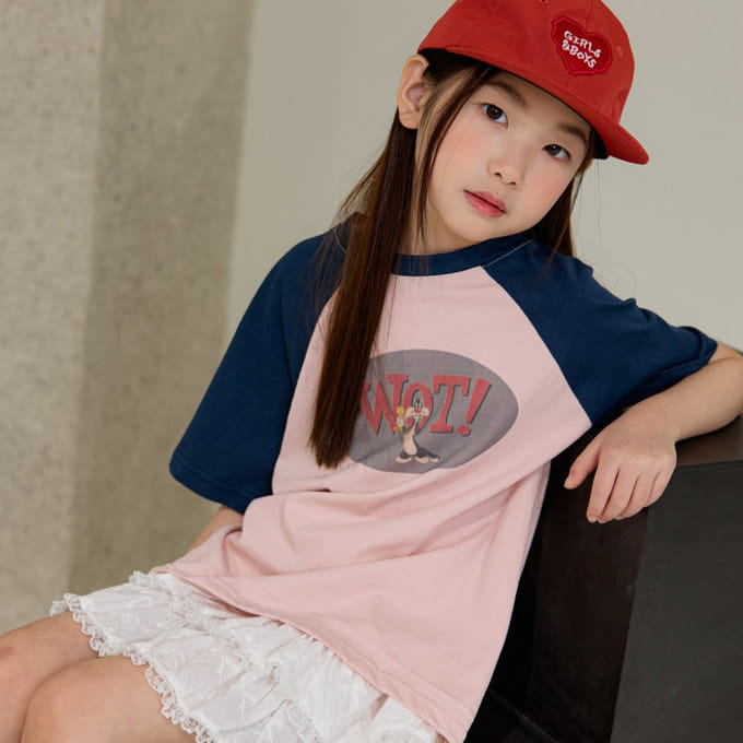 Ellymolly - Korean Children Fashion - #fashionkids - Watt Raglan Tee