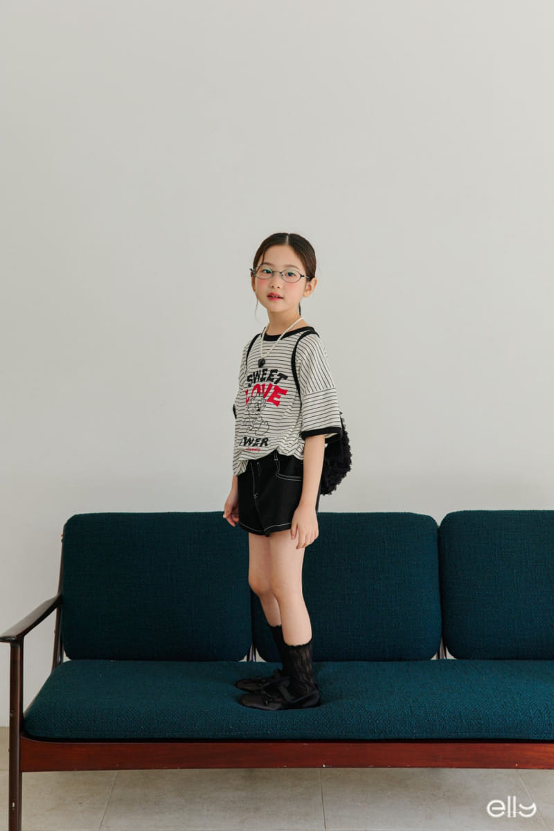 Ellymolly - Korean Children Fashion - #kidzfashiontrend - Sweet ST Color Tee - 9