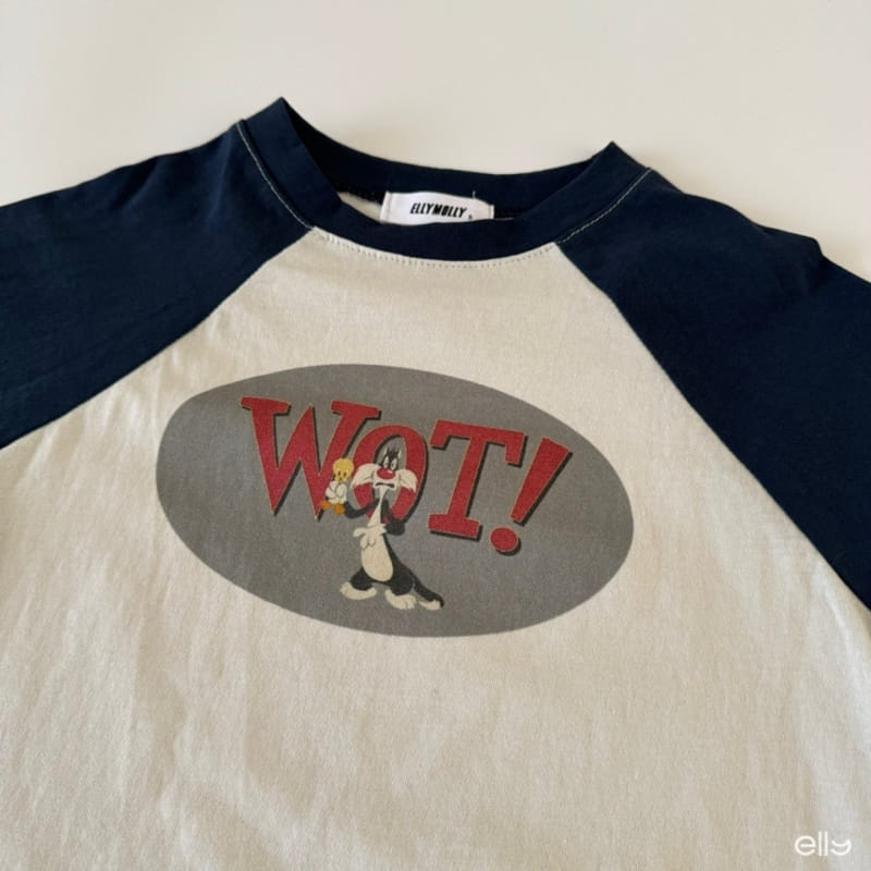 Ellymolly - Korean Children Fashion - #littlefashionista - Watt Raglan Tee - 6