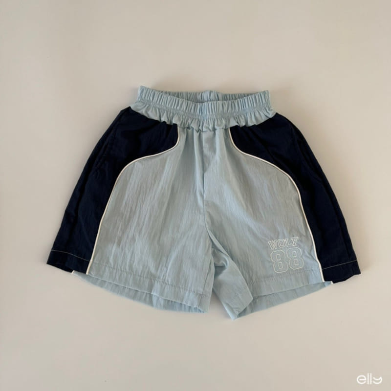 Ellymolly - Korean Children Fashion - #littlefashionista - Wolf Line Shorts - 3