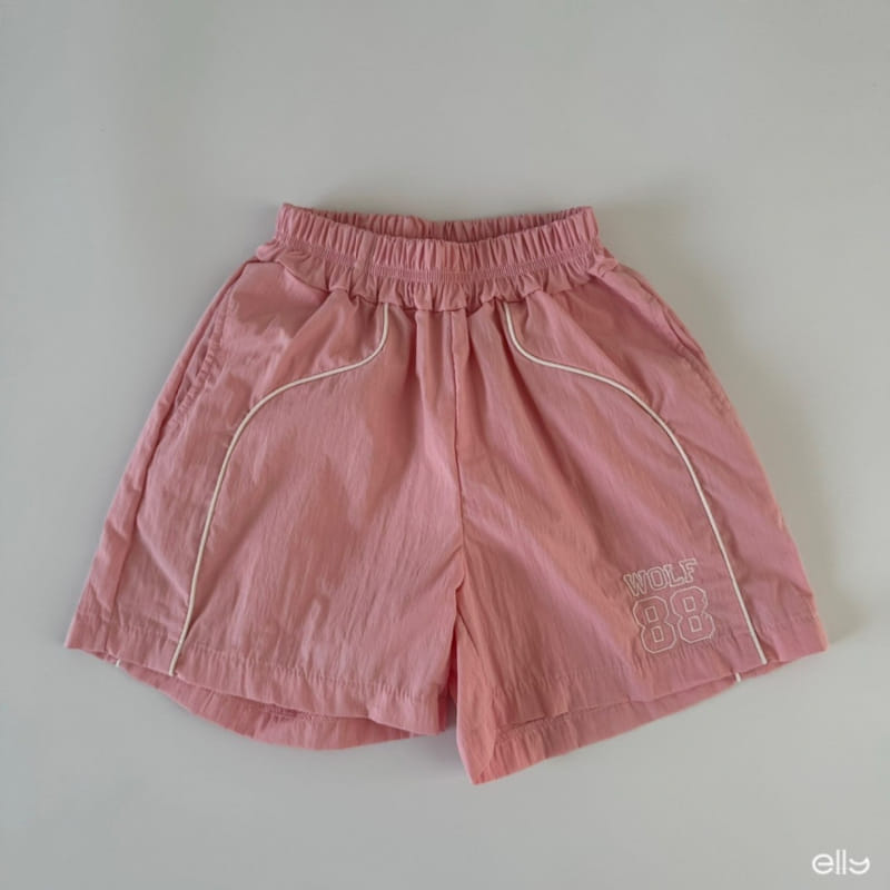 Ellymolly - Korean Children Fashion - #minifashionista - Wolf Line Shorts - 5