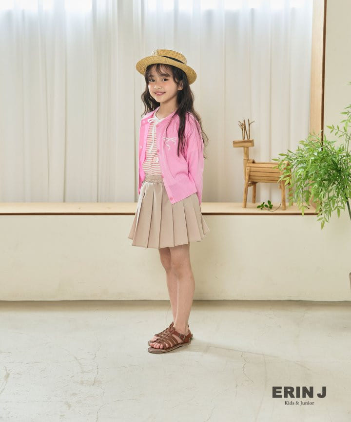 Erin J - Korean Children Fashion - #childrensboutique - Rib Ribbon Tee - 9