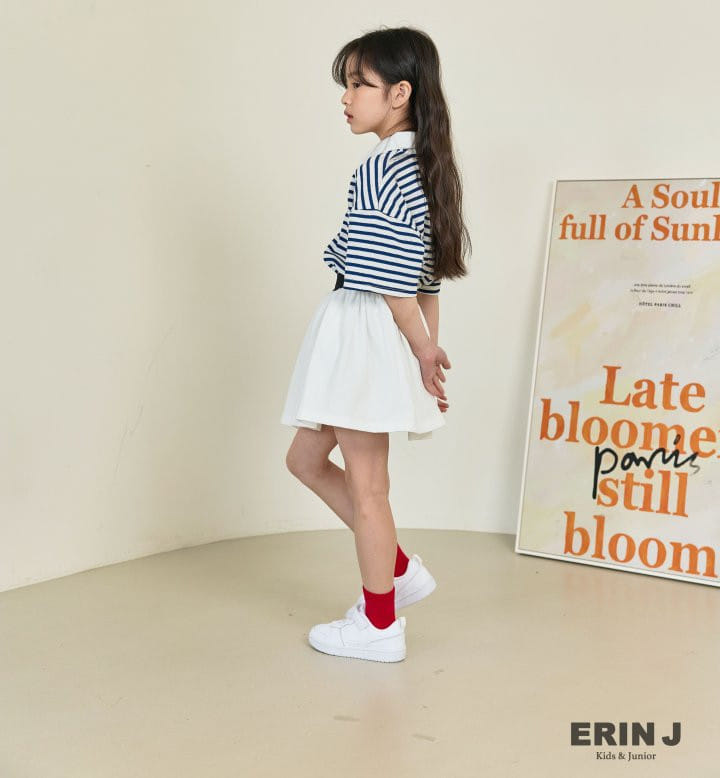 Erin J - Korean Children Fashion - #childrensboutique - Ribbon Collar Tee - 8