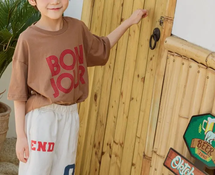 Erin J - Korean Children Fashion - #childrensboutique - Bonjour Tee - 6