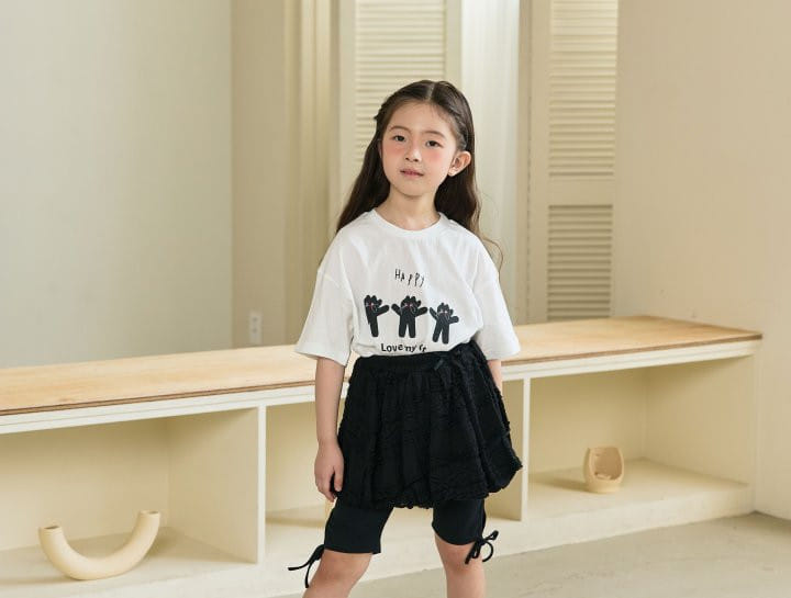 Erin J - Korean Children Fashion - #discoveringself - Love Cat Tee - 9